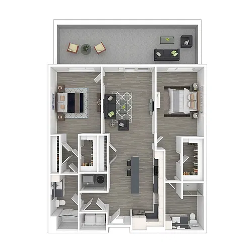 Floor plan 2A Ter XL