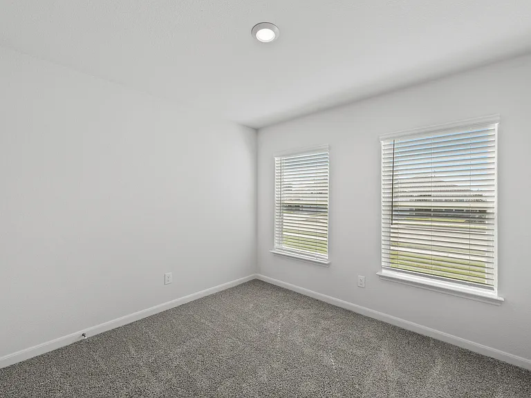 The secondary bedrooms are the perfect space for children's bedrooms or guest rooms.