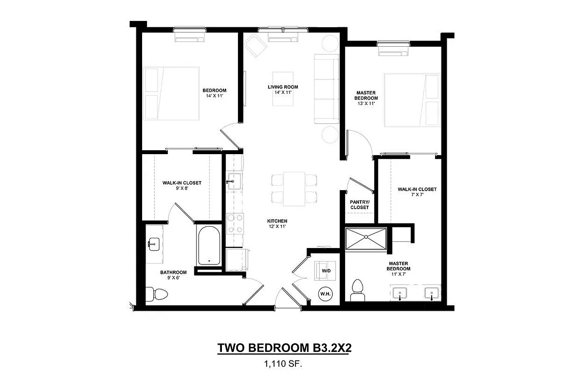 Floor plan B32X2