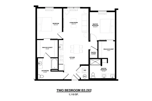 Floor plan B32X2