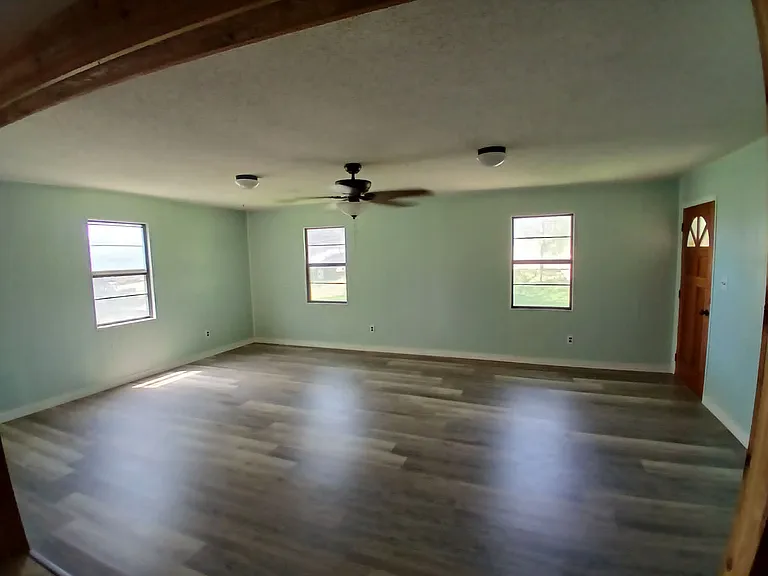 Living room from front door