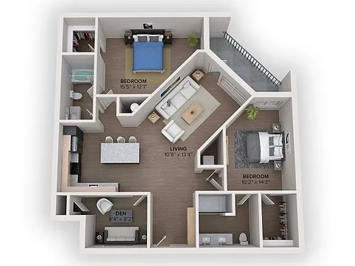 Floor plan B07D