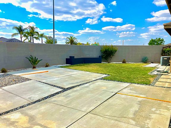 Backyard facing north