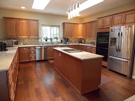 Expansive kitchen. 
