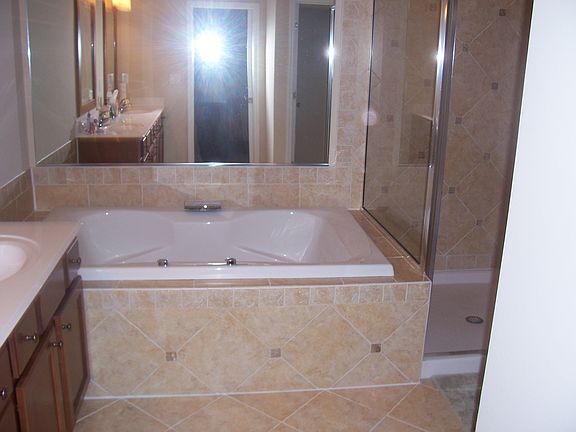 Bath with hugh tub and shower