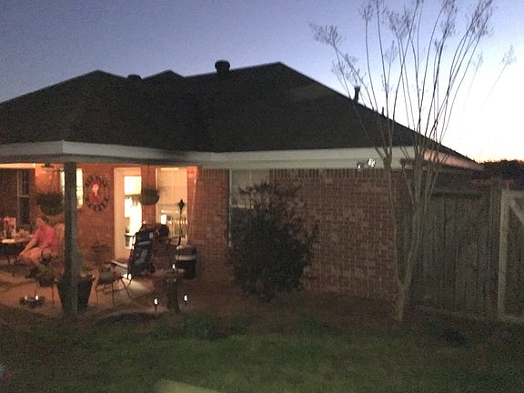 Back patio side view 