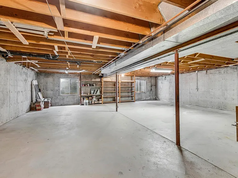 Oversized two car garage