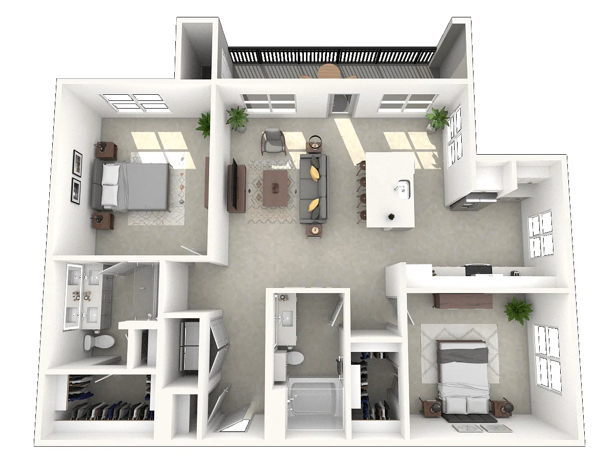 Floor plan B3