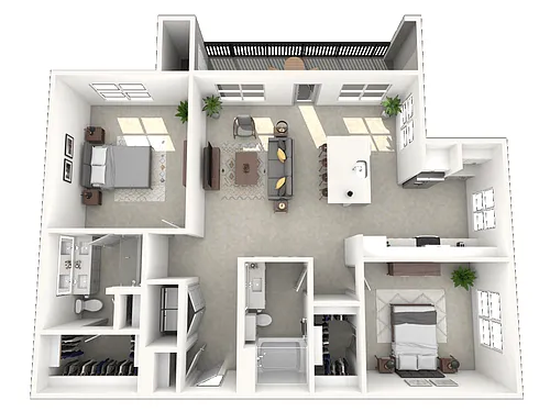 Floor plan B3