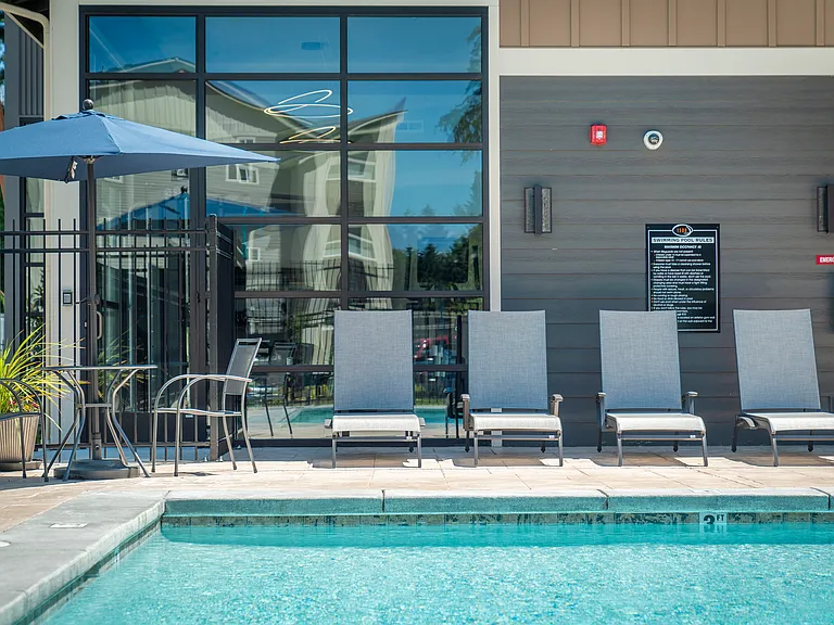 1500 Orchard Pool and Outdoor Lounge