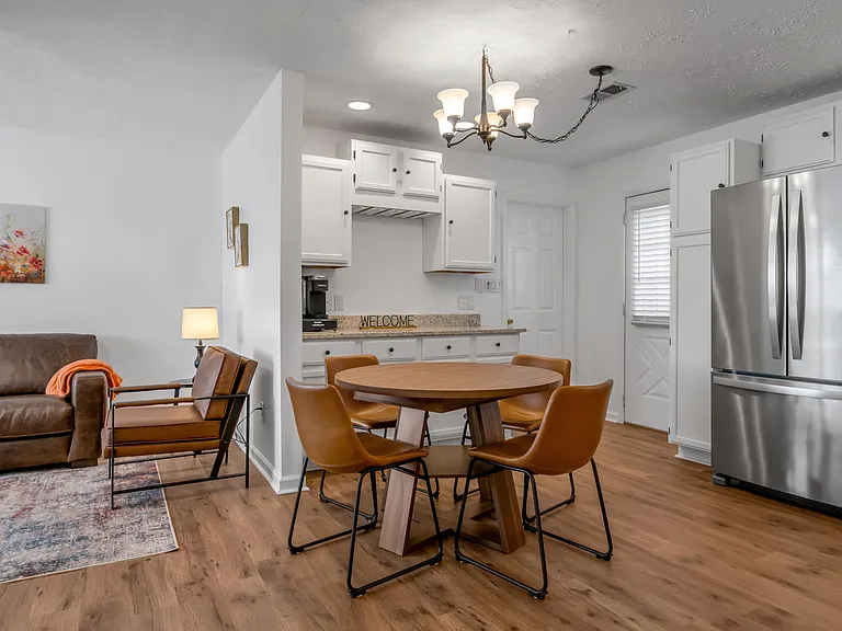 Dining Room Table with Coffee Bar