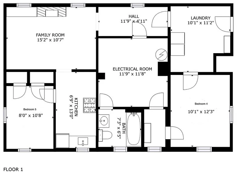 Floor 1 - Floor plan