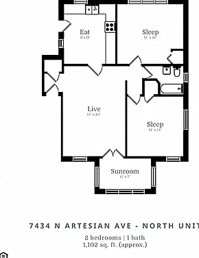 7434 N Artesian Ave / 2432-34 W Fargo Ave — Photo 8