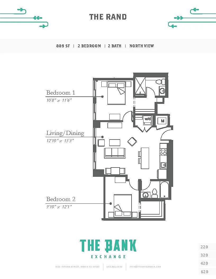 Floor plan The Rand