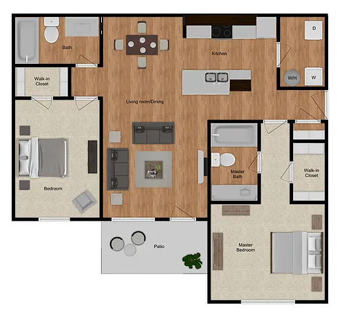 Floor plan The Stewart