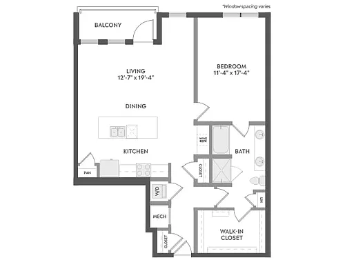 Floor plan A7