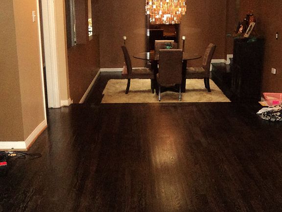 front room and dining