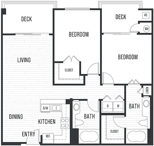 Floor plan Plan 2A