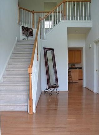 Foyer with Turned Staircase