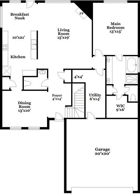 3 bed, 2.5 bath, 2102 sqft, $2,925 — Photo 2