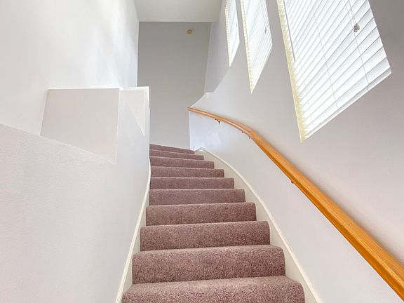 The angle of view from front door