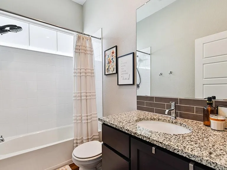 main floor secondary bathroom.