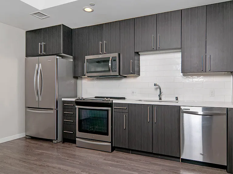 Kitchen with Stainless Steel Appliances