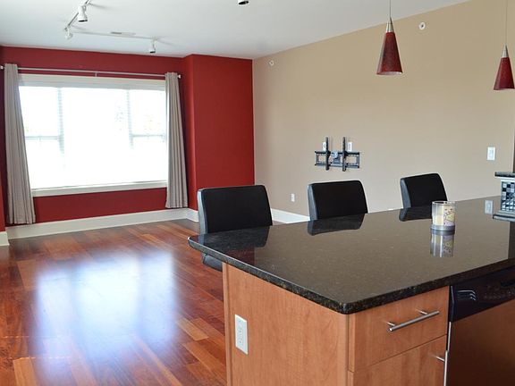 Kitchen island seating for 3 (barstools included with lease)