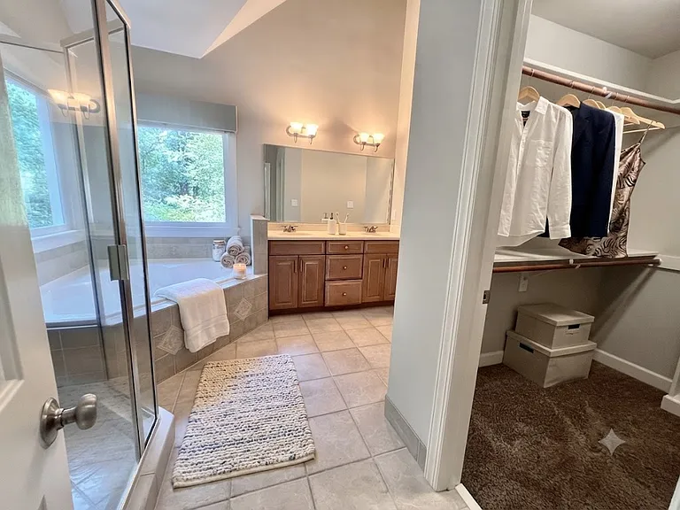 Master Bathroom-Virtually Staged