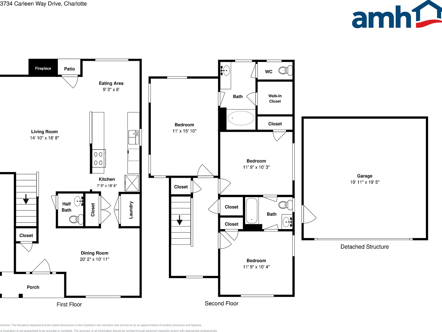 3 bed, 2.5 bath, 1646 sqft, $1,865 — Photo 2
