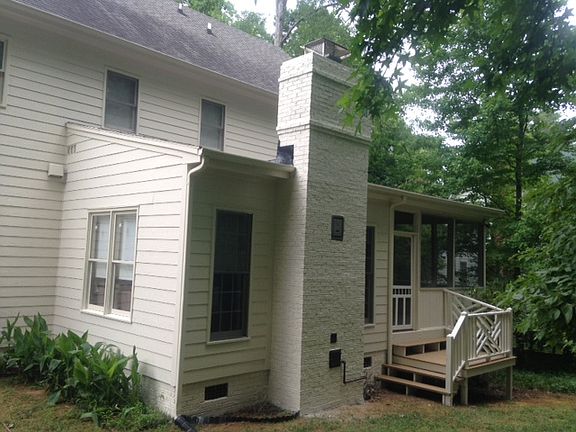 Back of house/screened porch