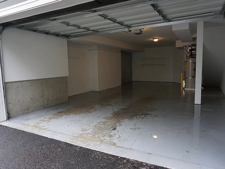 extra large 3 car garage .