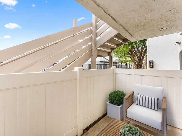 Private Patio.
