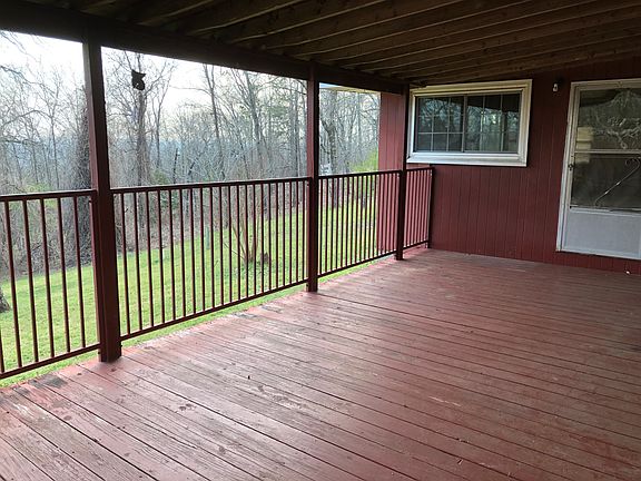 Partial view from back porch