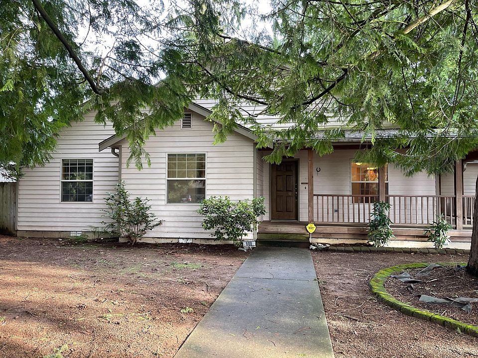 West Elevation, front door.