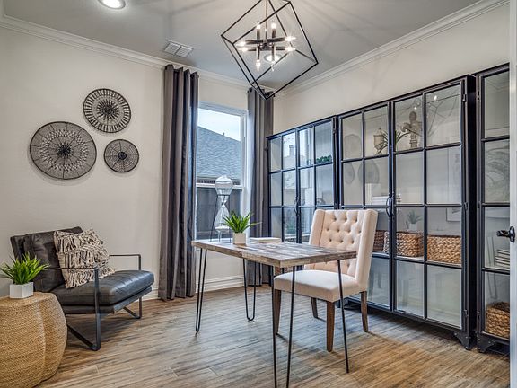 Model Representation - Spacious study allows for a home office or school studying area