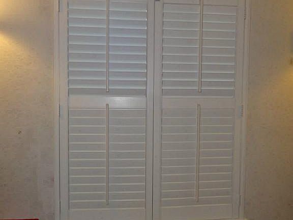 Shutter on all downstairs windows