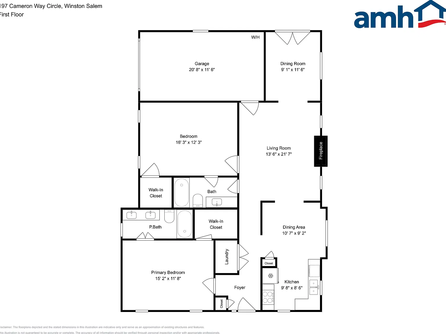 2 bed, 2.0 bath, 1300 sqft, $1,725 — Photo 2