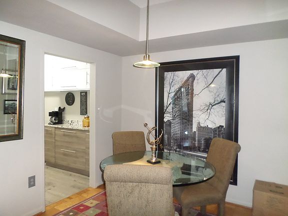 dining area to kitchen