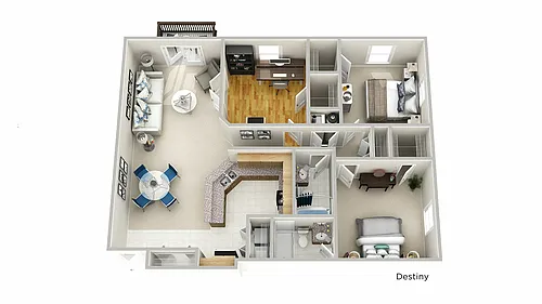 Floor plan Destiny
