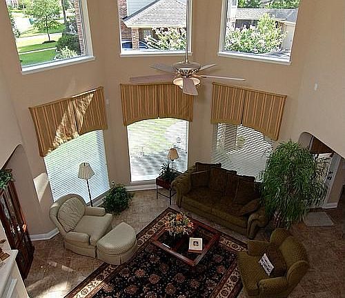 Family room from upstairs