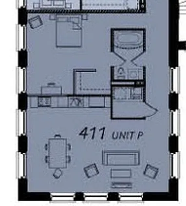 Floor plan 411