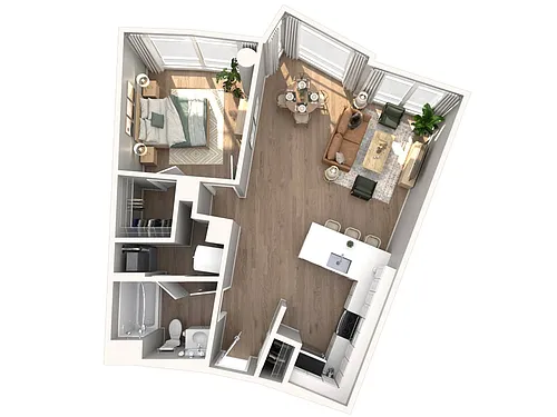 Floor plan B