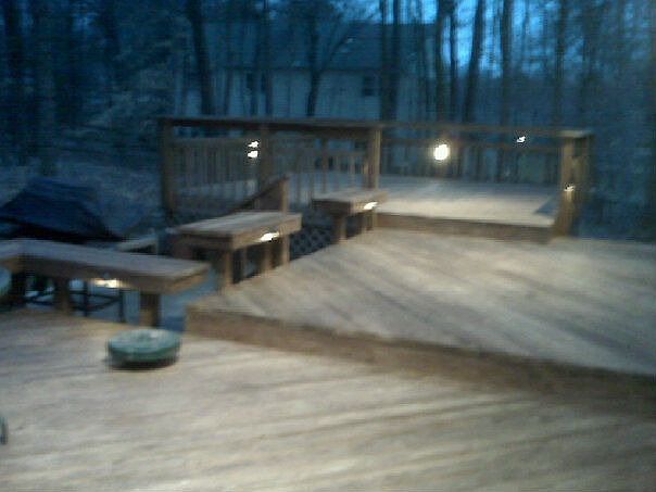 wood deck