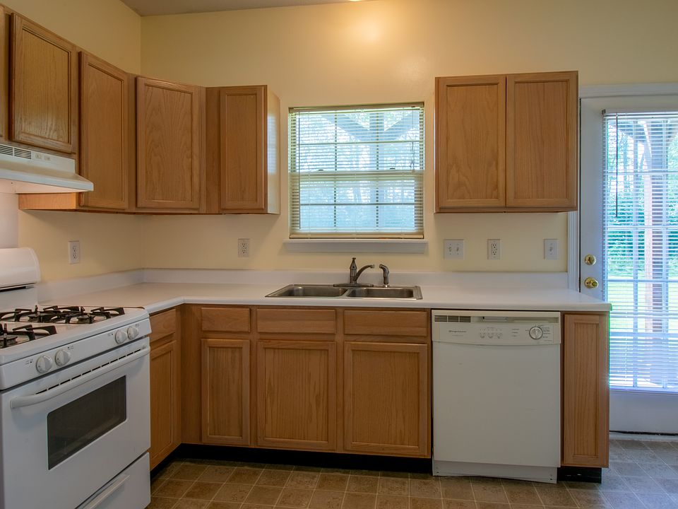 kitchen with walk out