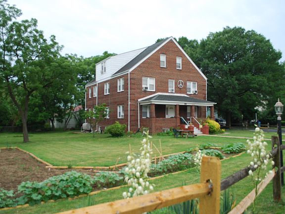 The Brick House, garden view
