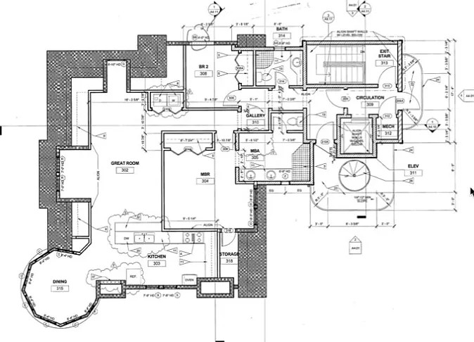 layout of unit 103