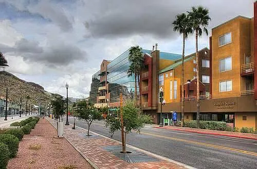 next to Light rail