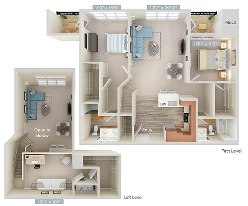 Floor plan B3L-1481