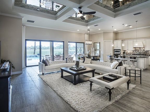 Open concept design perfect for entertaining